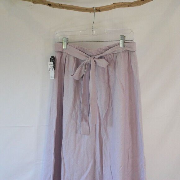 NWT Dressbarn Roz & Alim Long Modest Purple Lavender Tie Size M Medium Maxi - Picture 5 of 7